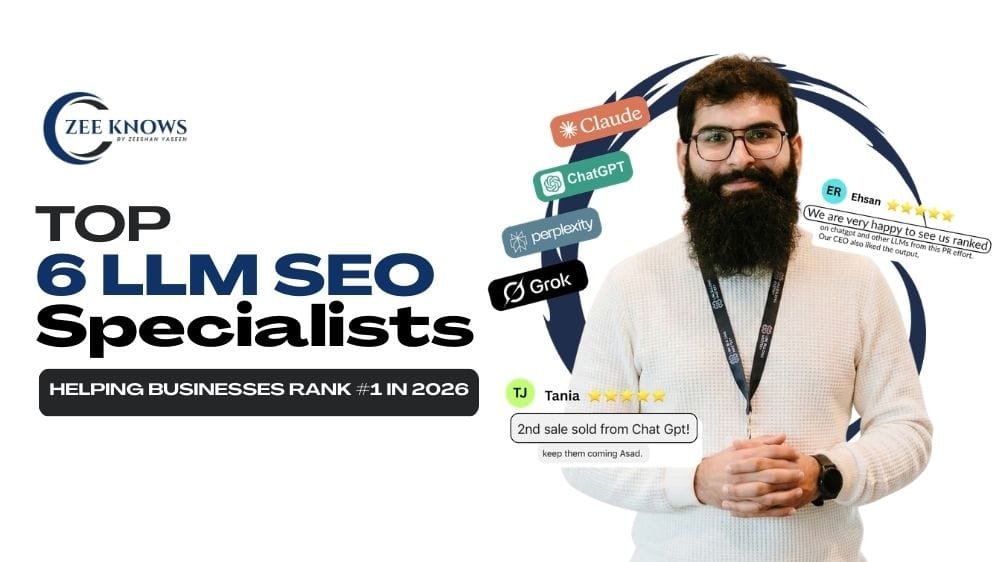Top 6 LLM SEO Specialists Helping Businesses Rank #1 in 2026
